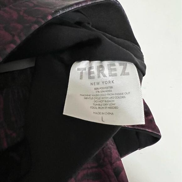 Terez Printed Sports Bra Size Large - Picture 3 of 3